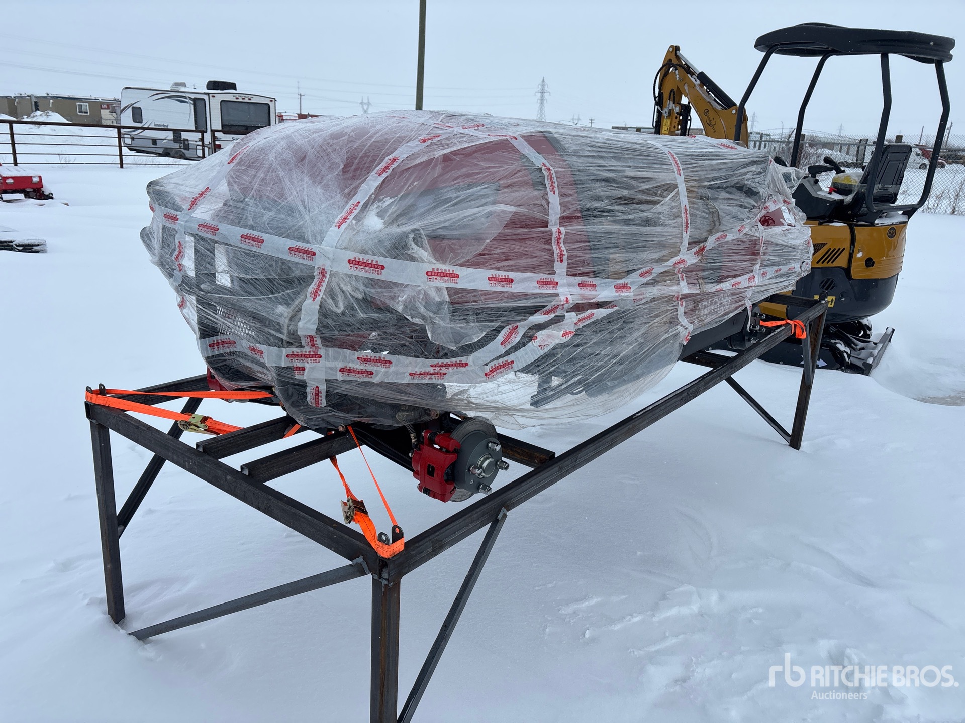 General Appearance with Picture, Left Front Corner