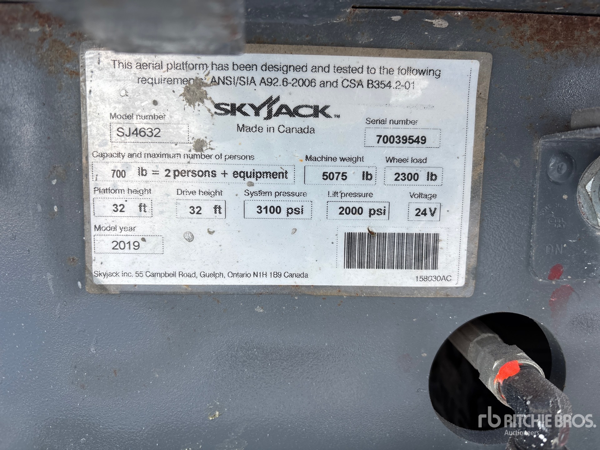 General Appearance with Numero seriale/numero d’identificazione del veicolo (VIN)