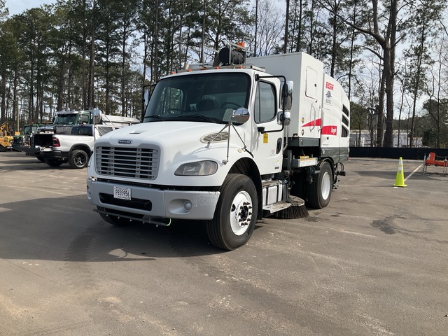 2021 Elgin 4WM on 2016 Freightliner M2 106 Sweeper Truck