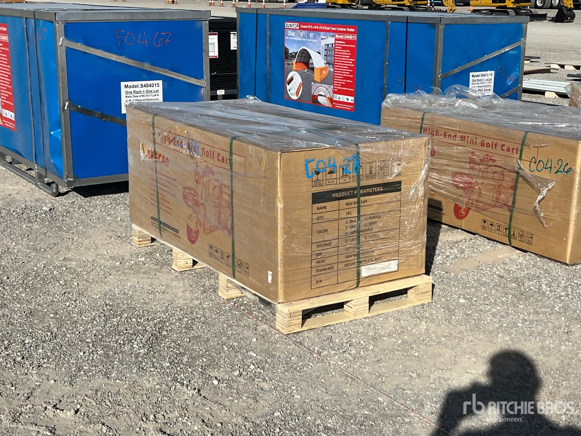 General Appearance with Picture, Right Front Corner