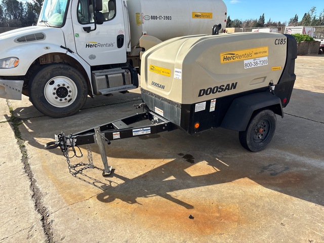2018 (unverified) Doosan C185WDO-T4F 185 cfm Mobile Air Compressor 2018 (unverified) Doosan C185WDO-T4F 185 cfm Mobile Air Compressor