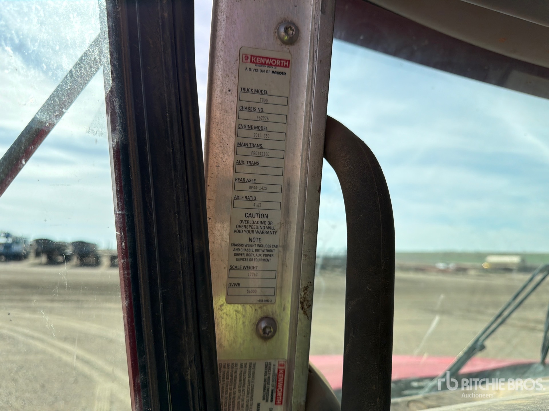 2015 Kenworth T800