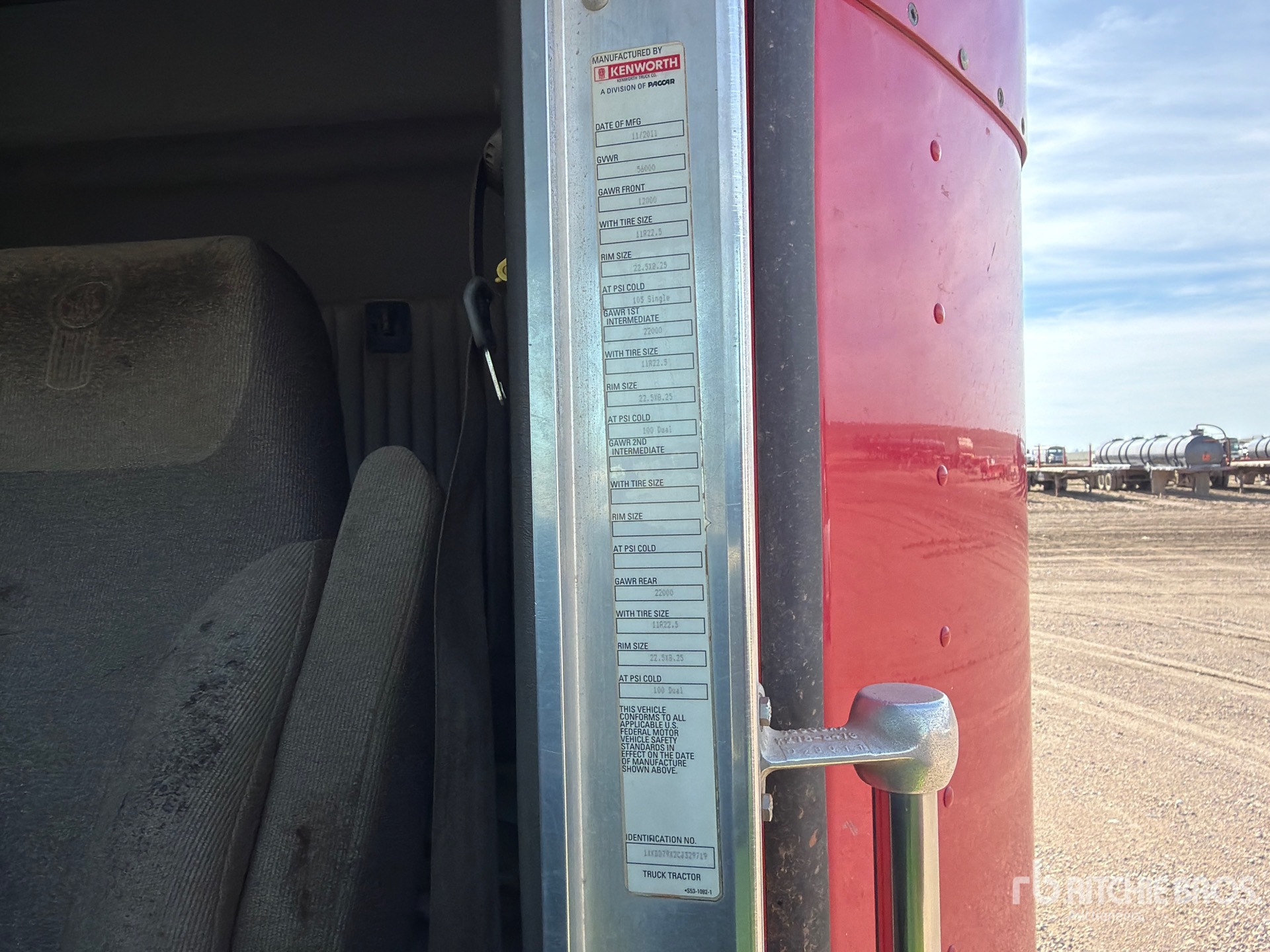 2012 Kenworth T800