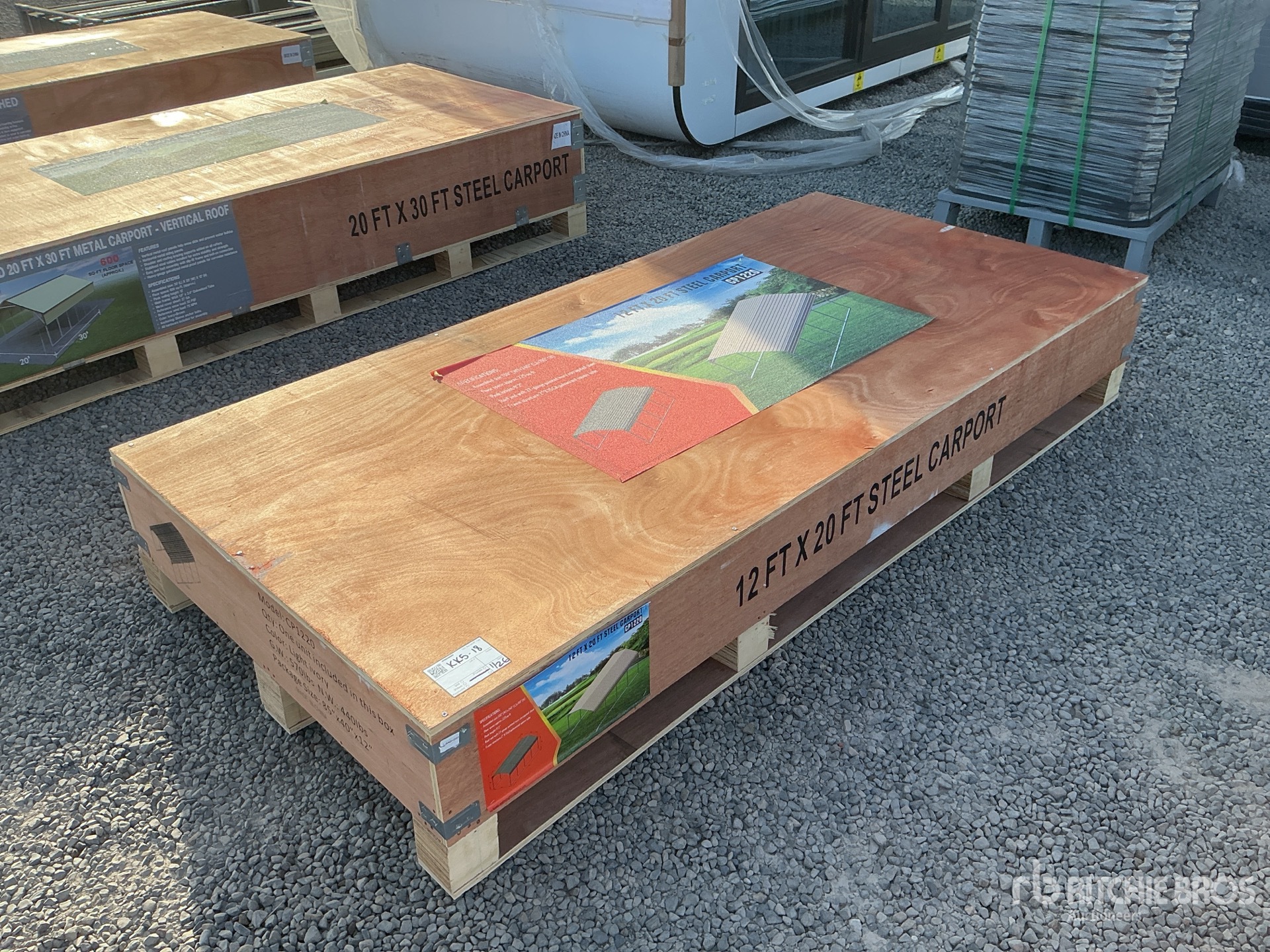 General Appearance with Picture, Left Rear Corner