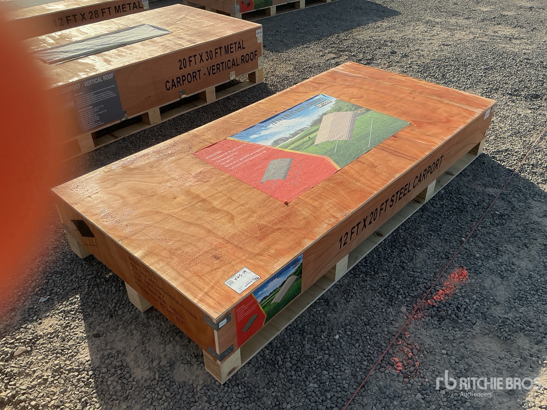 General Appearance with Picture, Left Rear Corner