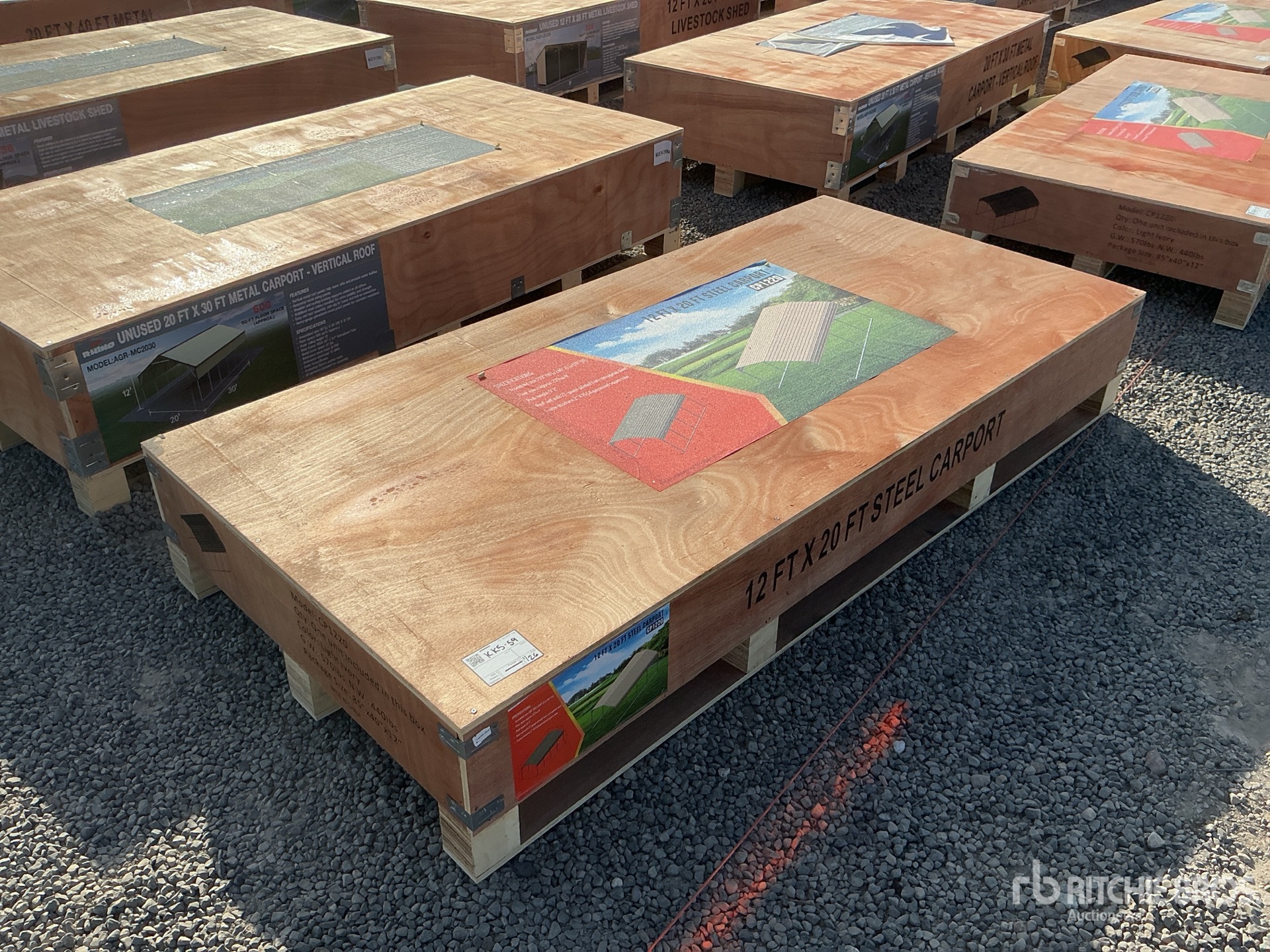 General Appearance with Picture, Left Rear Corner