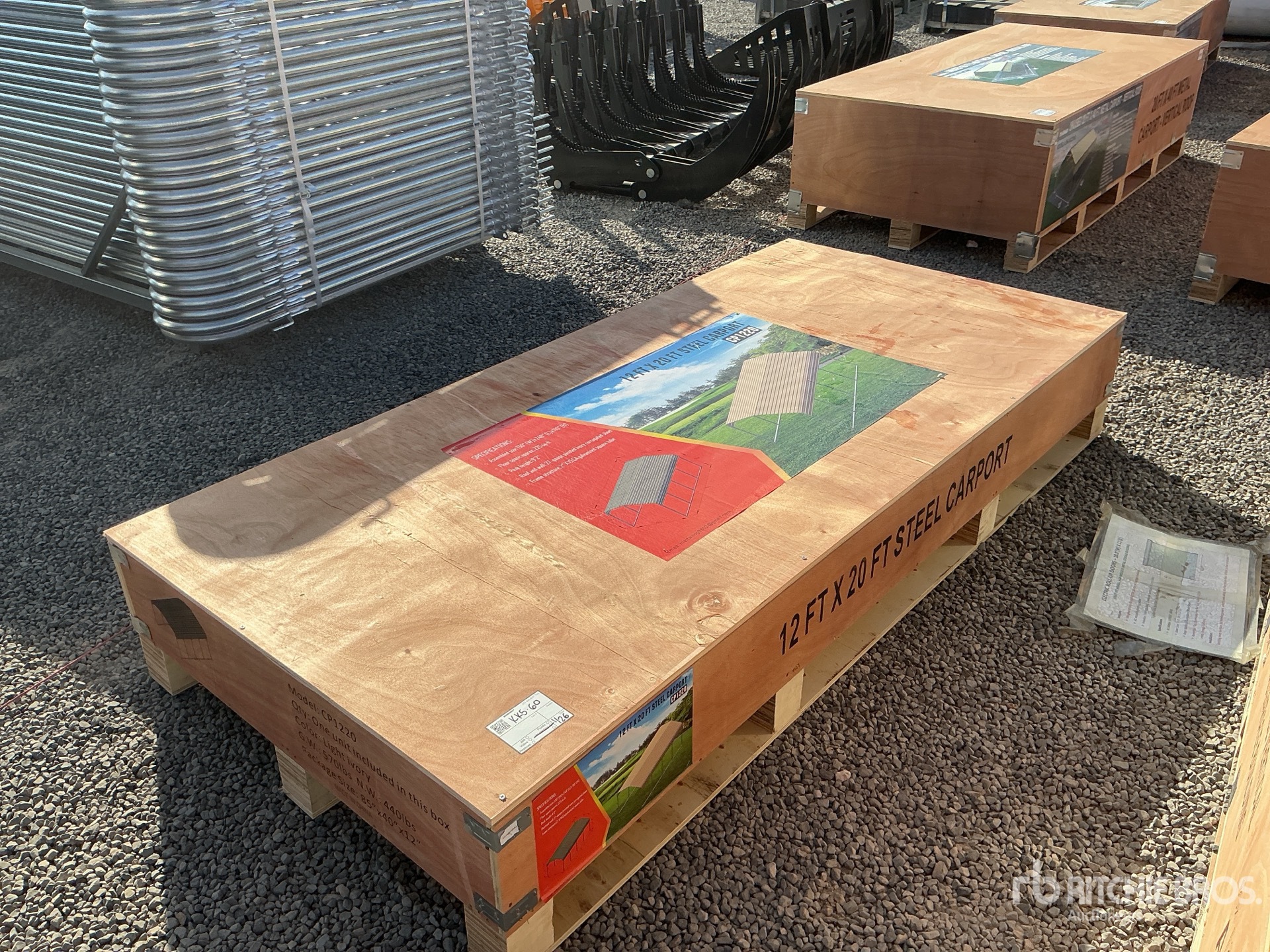 General Appearance with Picture, Left Rear Corner