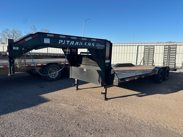 2024 PJ T/A 1 Car Open Car Carrier Trailer