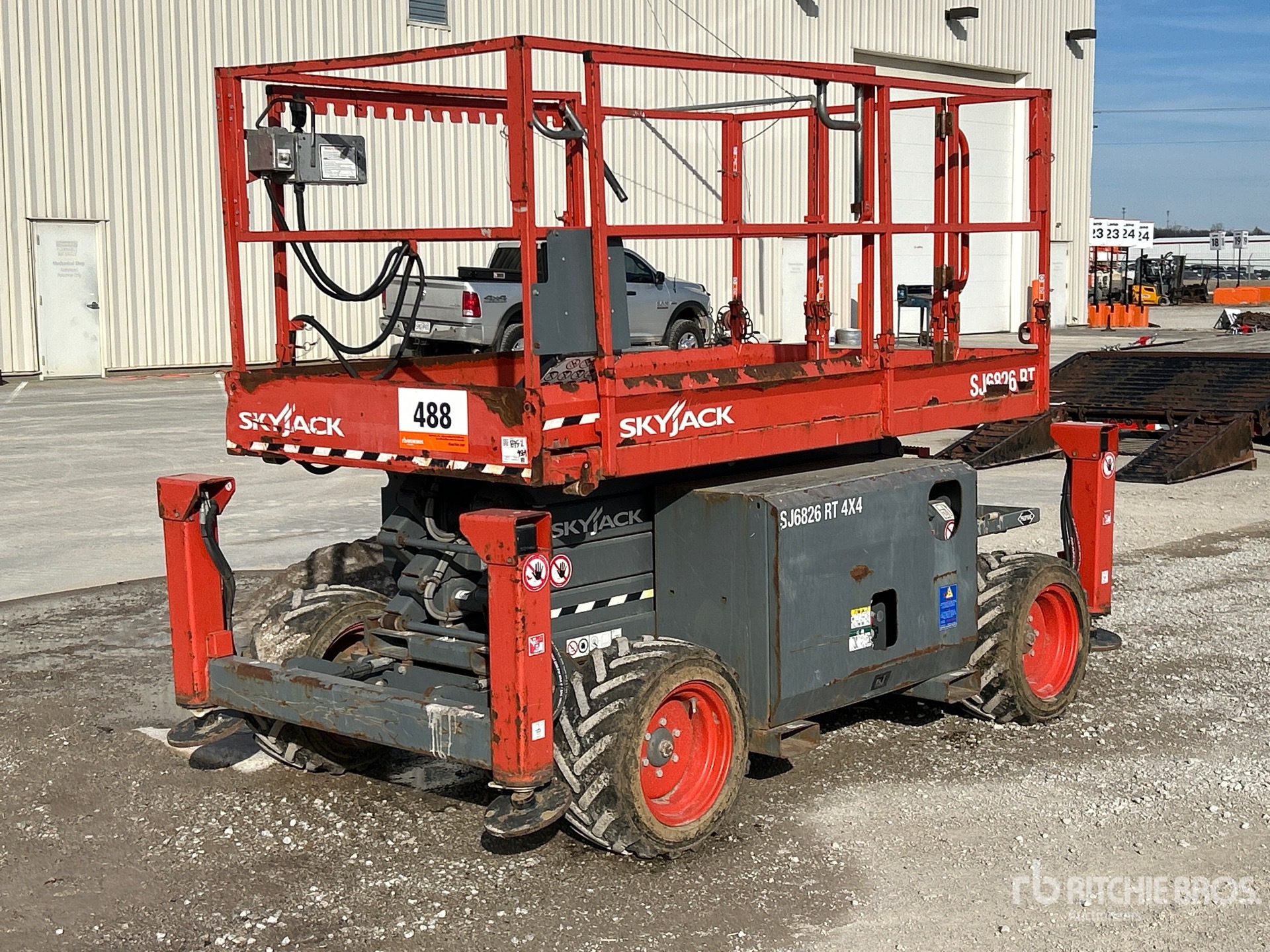 General Appearance with Picture, Right Rear Corner