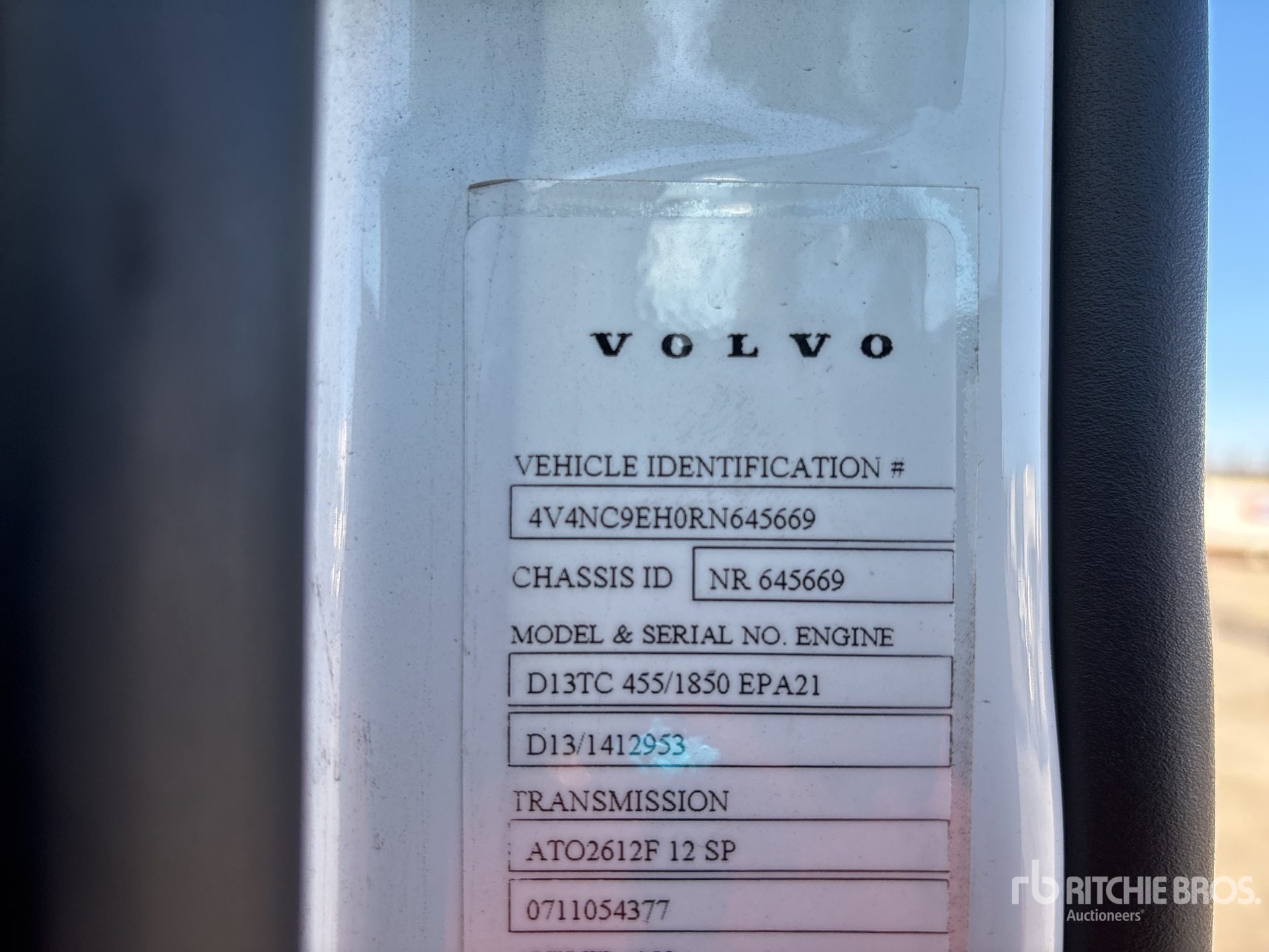 General Appearance with Seriennummer / FIN