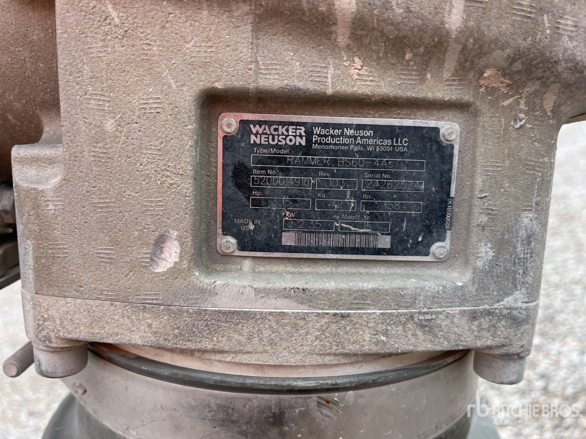 General Appearance with Numer seryjny/numer identyfikacyjny pojazdu