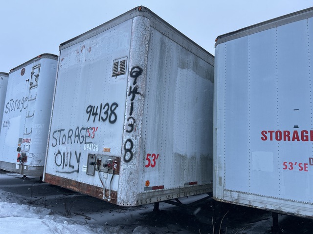 1994 Wabash 53 ft T/A Van Trailer