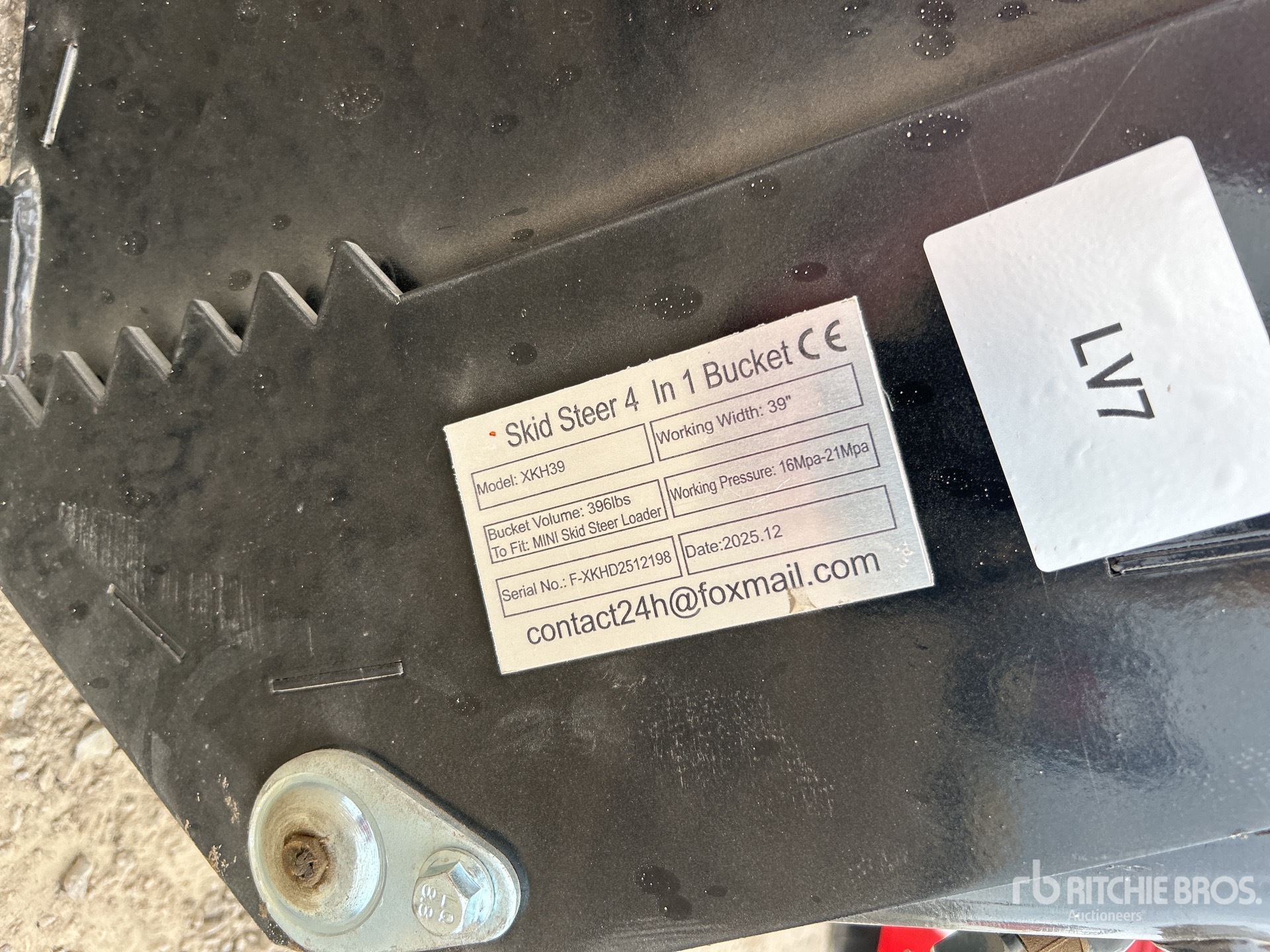 General Appearance with Seriennummer / FIN