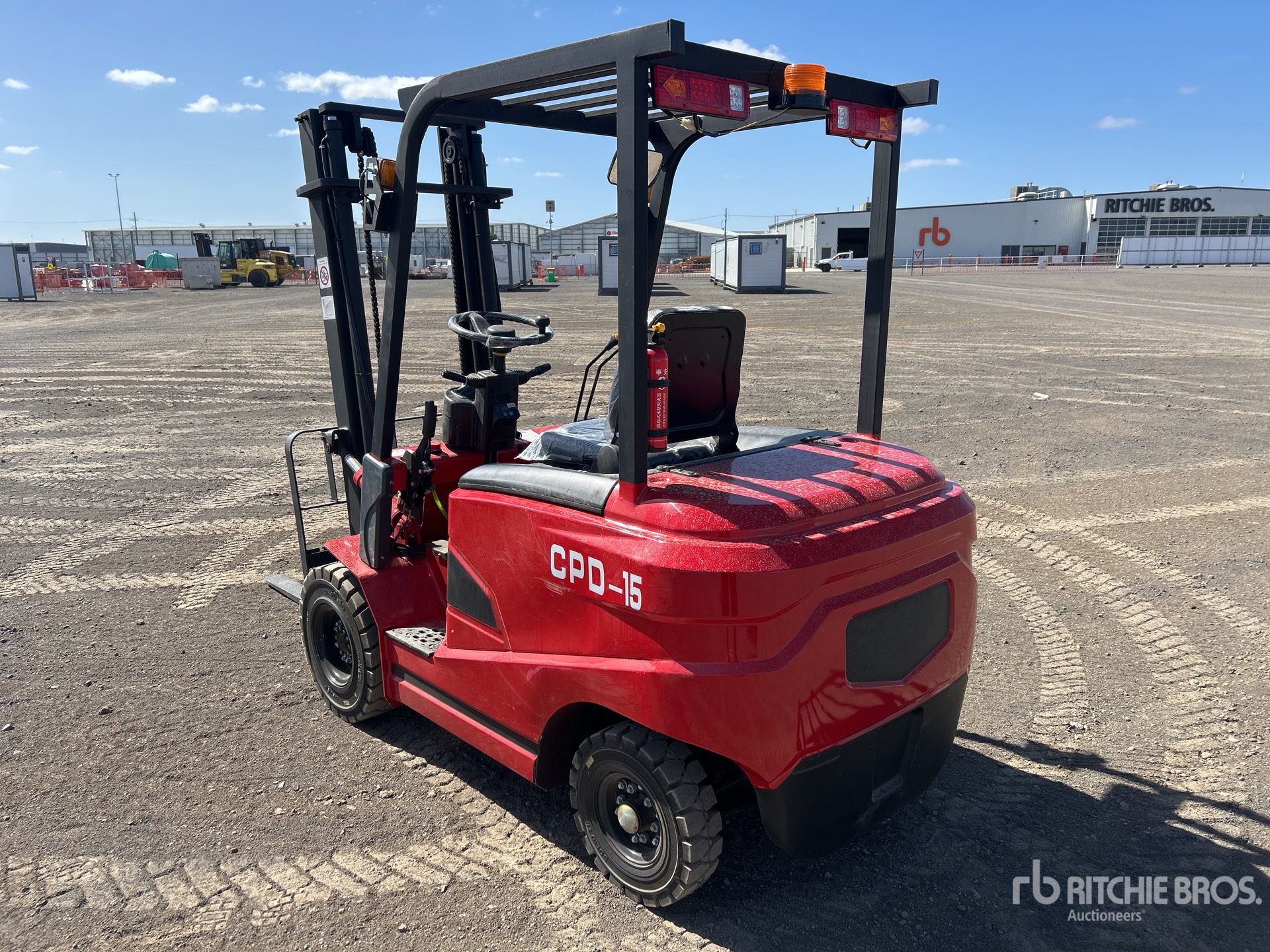 General Appearance with Picture, Left Rear Corner