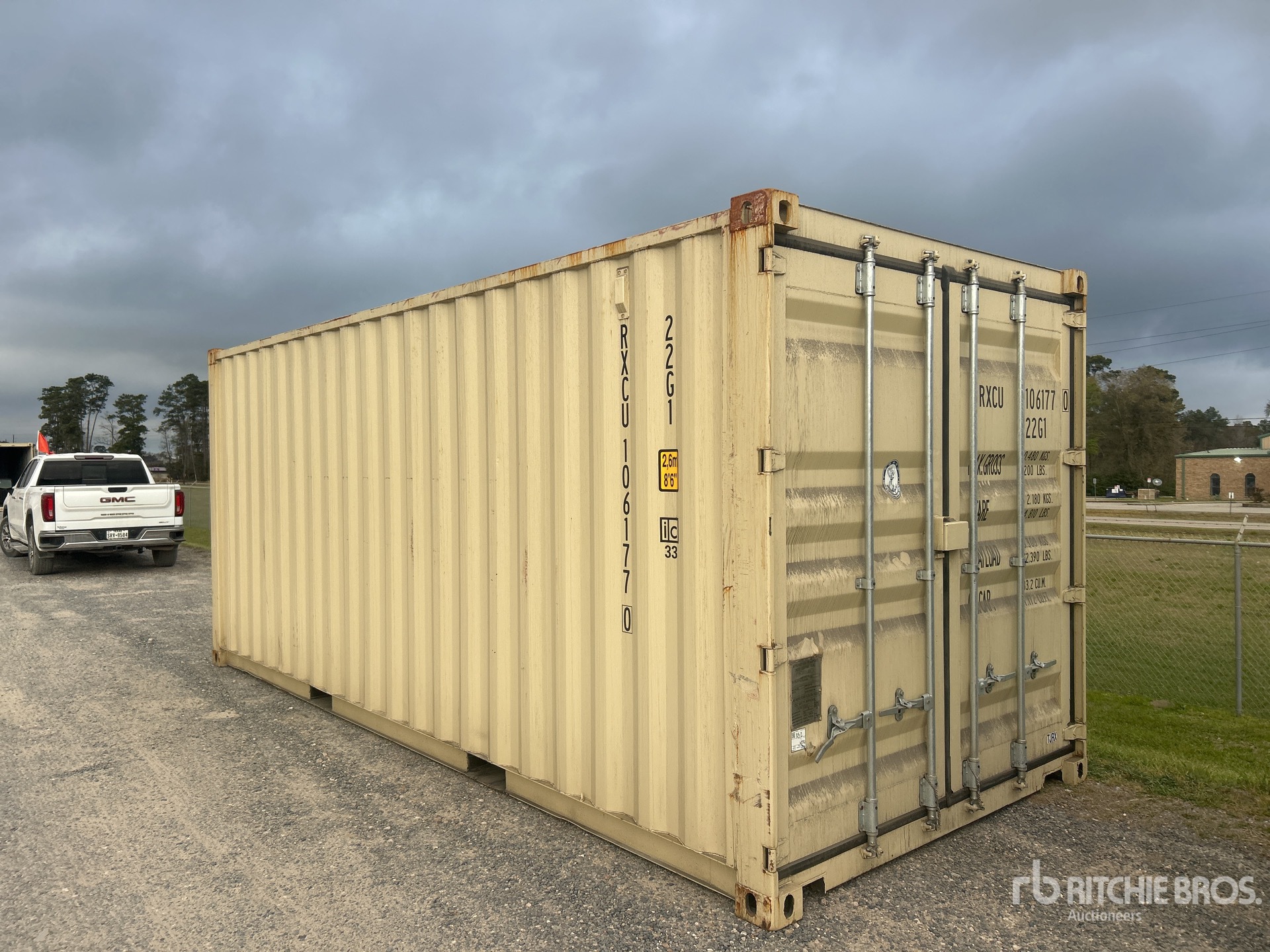 General Appearance with Picture, Left Rear Corner