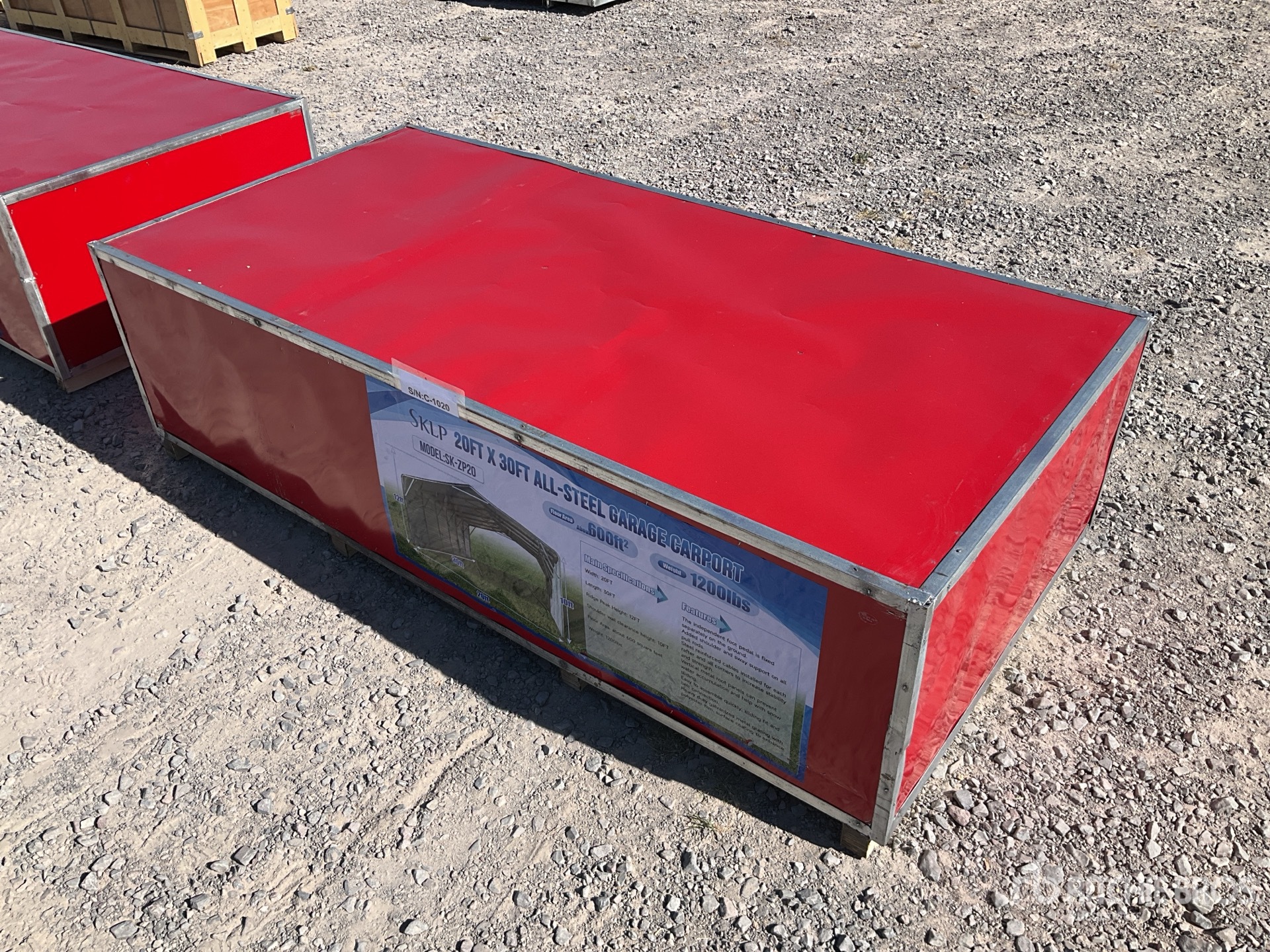 General Appearance with Picture, Left Rear Corner