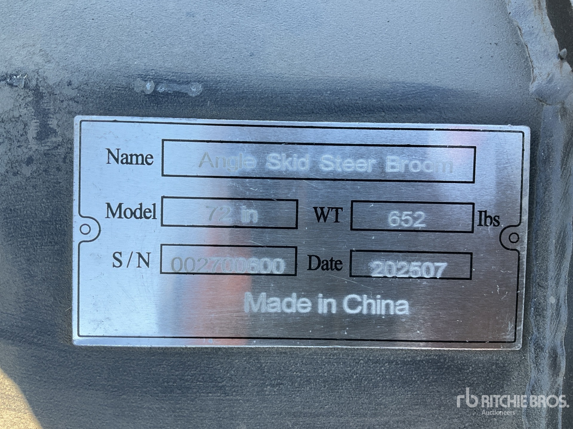 General Appearance with Seriennummer / FIN