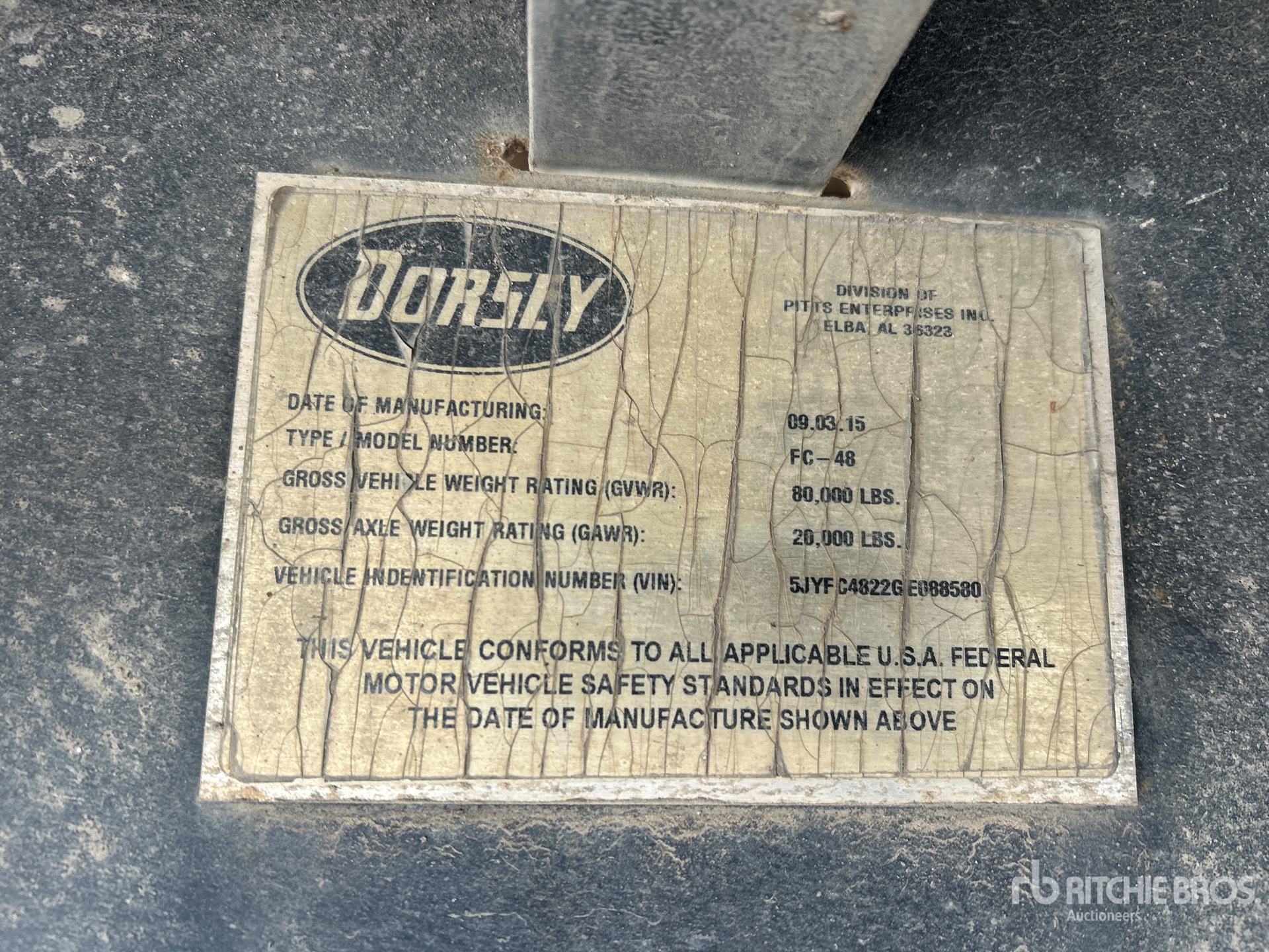 General Appearance with Numer seryjny/numer identyfikacyjny pojazdu