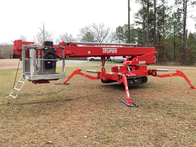 2021 Teupen TL110SJ Crawler Diesel Articulating Boom Lift