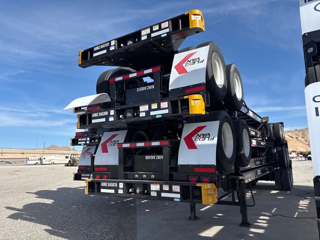 Quantity of (5) 2023 Hyundai CGN40-843 40 ft T/A Container Trailers (Unused)