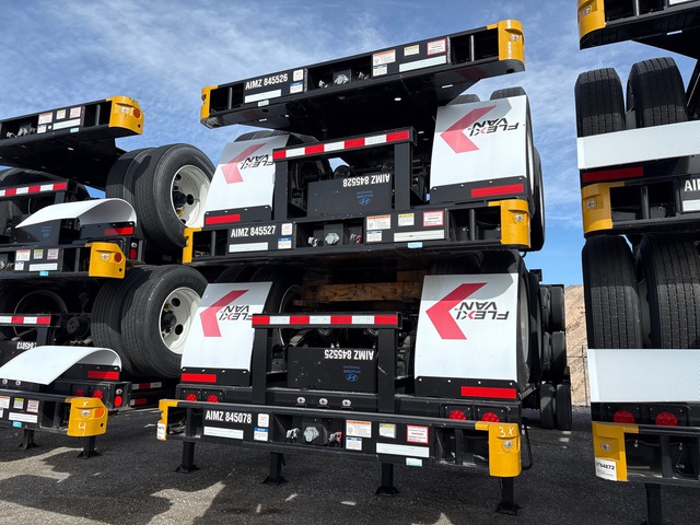 Quantity of (5) 2023 Hyundai CGN40-843 40 ft T/A Container Trailers (Unused)