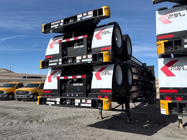 Quantity of (5) 2023 Hyundai CGN40-843 40 ft T/A Container Trailers (Unused)