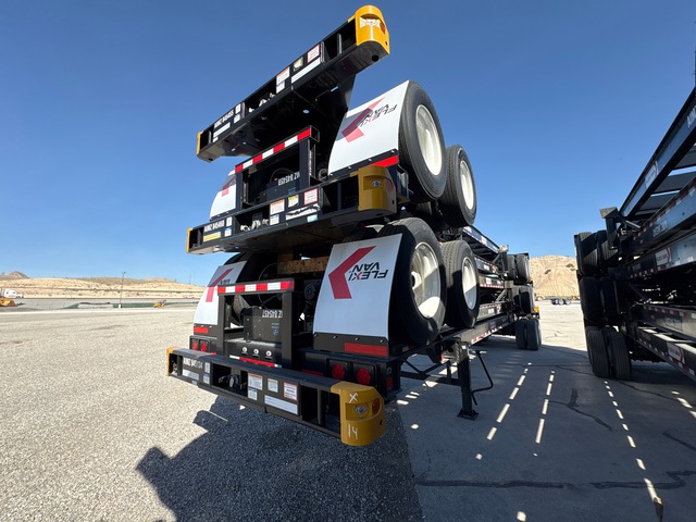 Quantity of (5) Hyundai 40 ft T/A Container Trailers