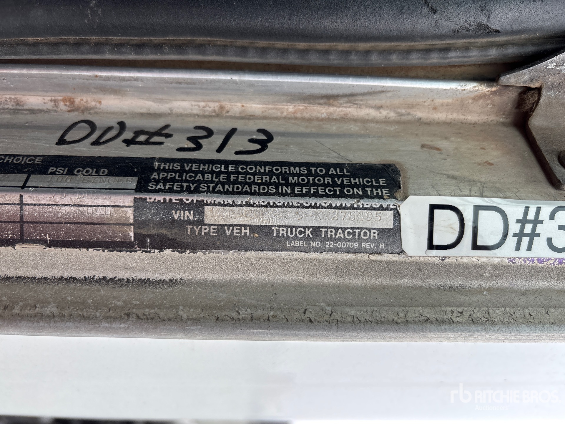 General Appearance with Numer seryjny/numer identyfikacyjny pojazdu