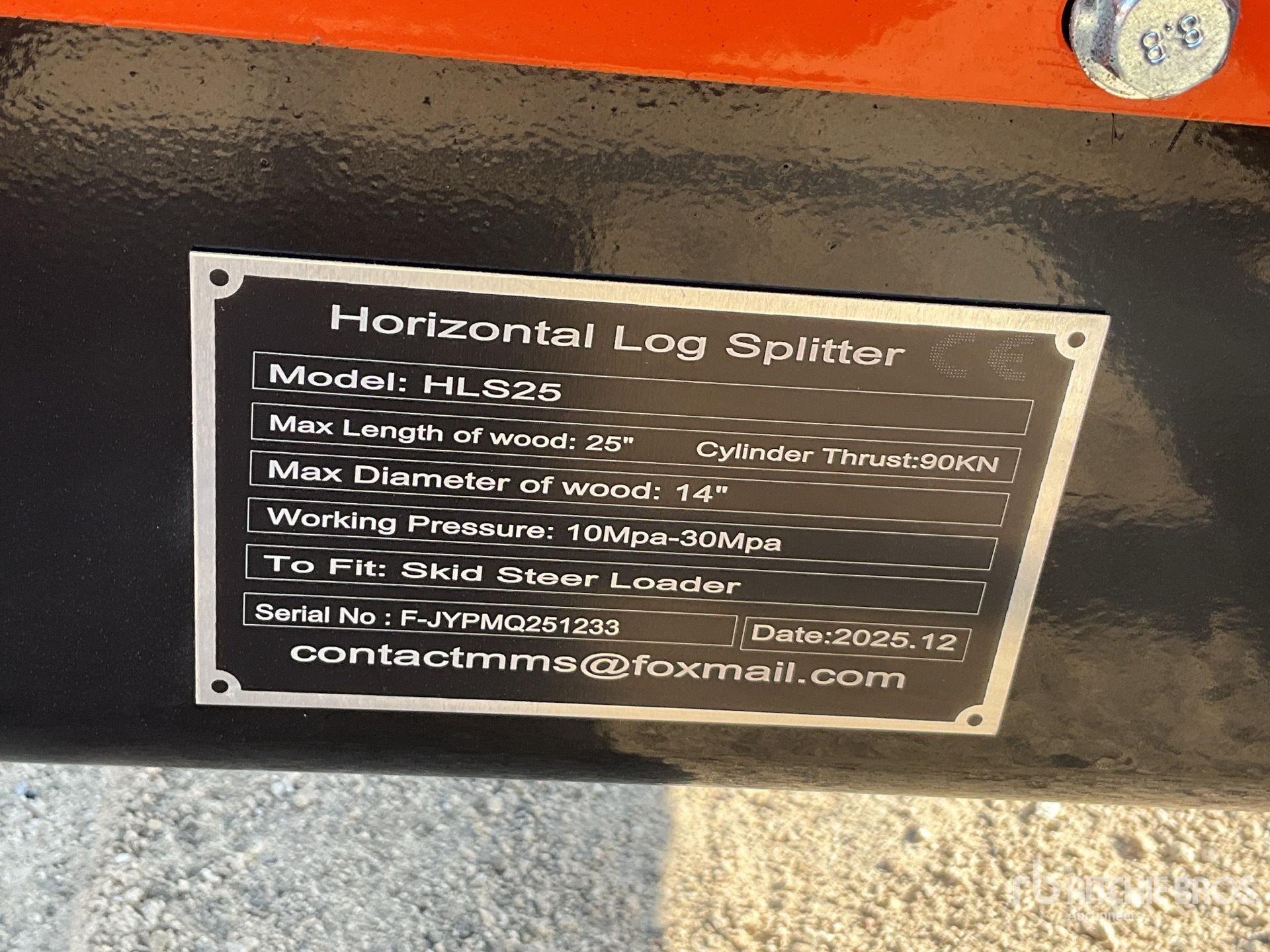 General Appearance with Seriennummer / FIN