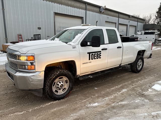 2019 Chevrolet Silverado 2500HD 4x4 Extended Cab Pickup