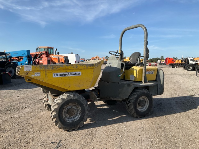2017 Wacker Neuson 3001 4x4 Swivel Dumper