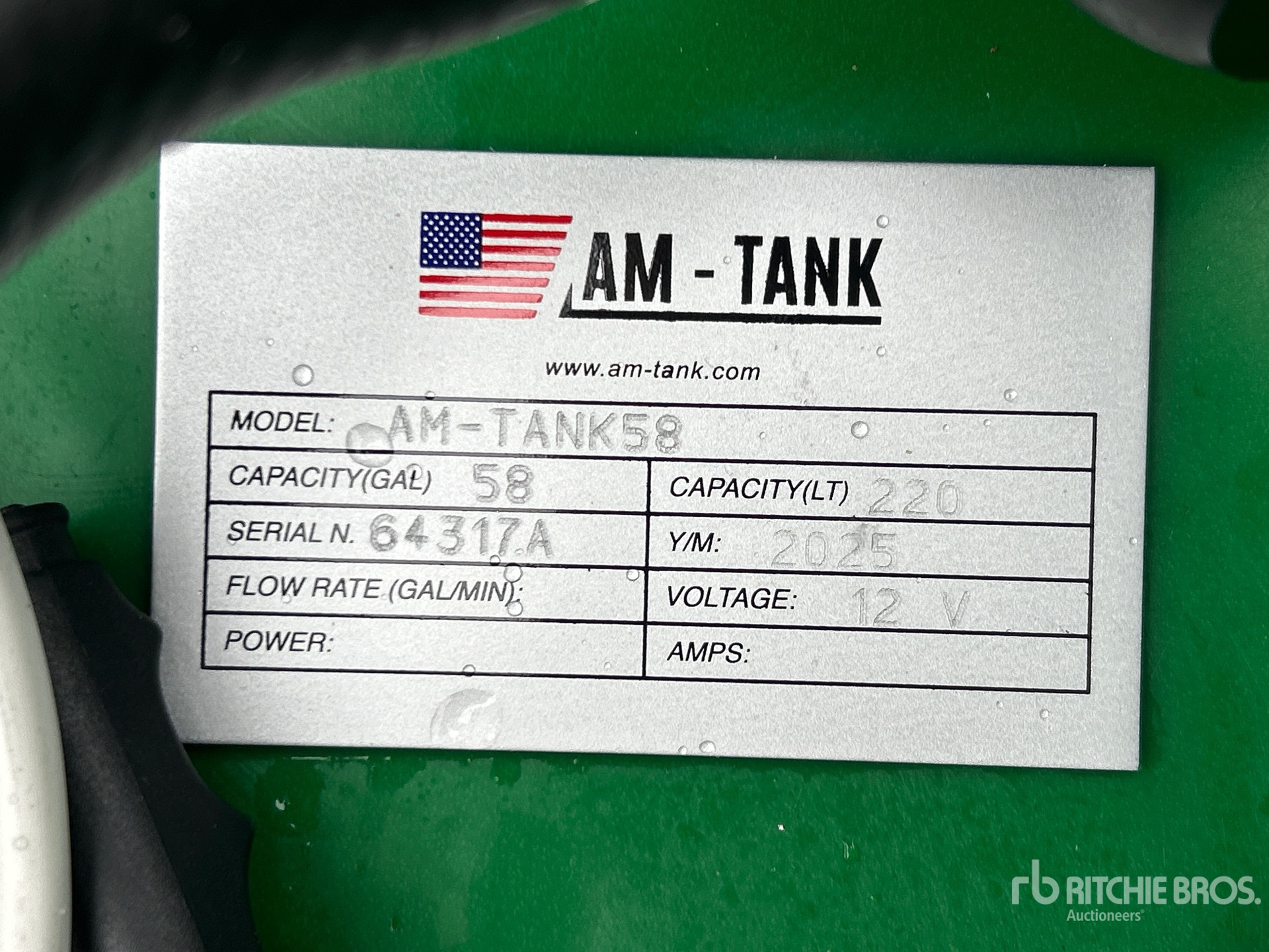 2025 AM Tank AM-TANK58 SOMC 58 gal Portable Poly Diesel Fuel Tank ...