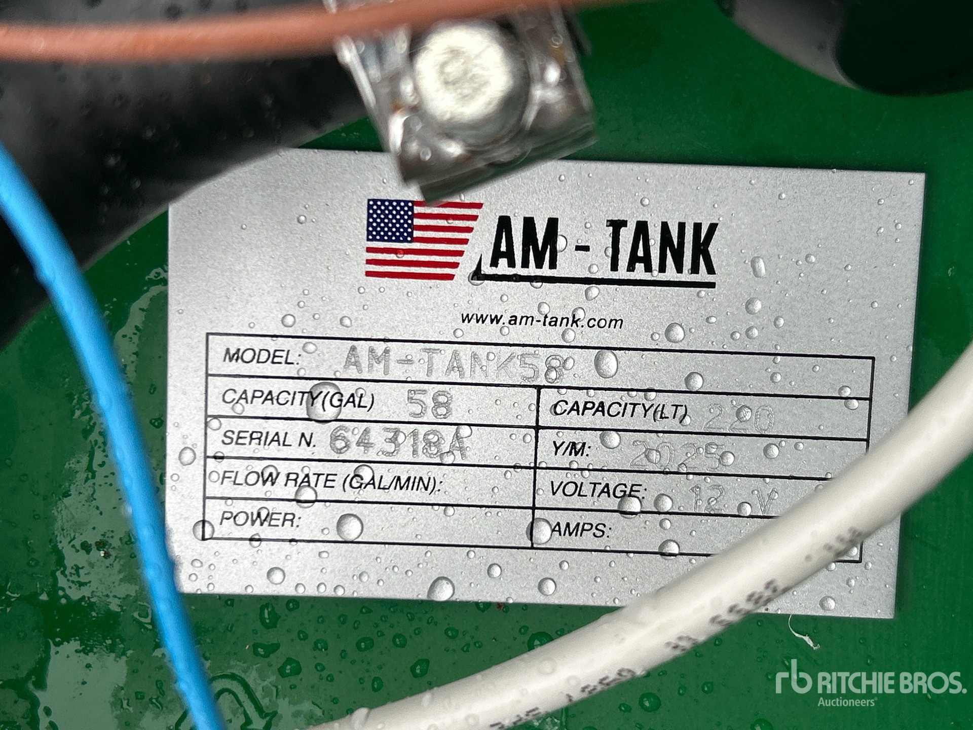 2025 AM Tank AM-TANK58 SOMC 58 gal Portable Poly Diesel Réservoir de ...