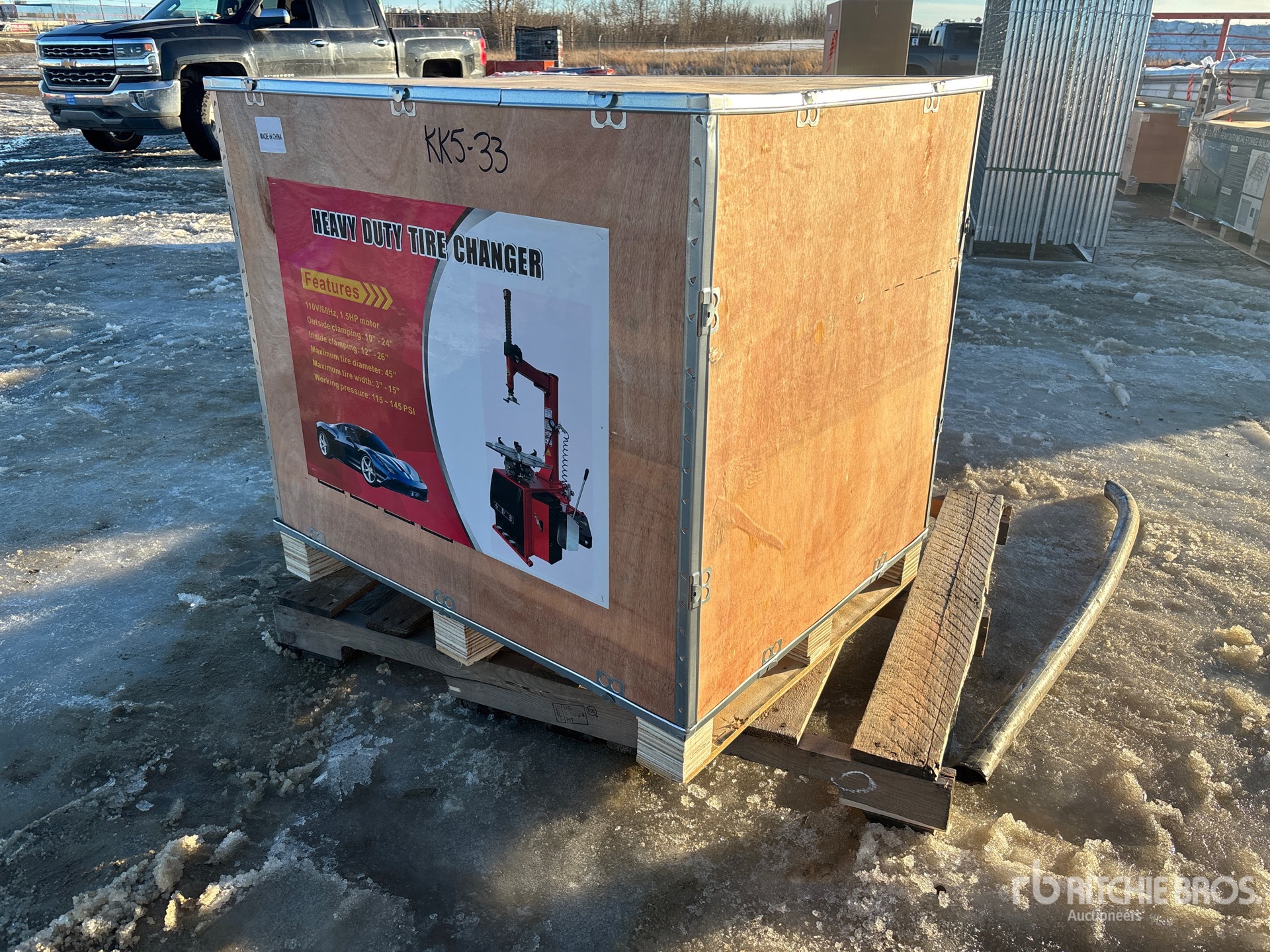 General Appearance with Picture, Left Front Corner