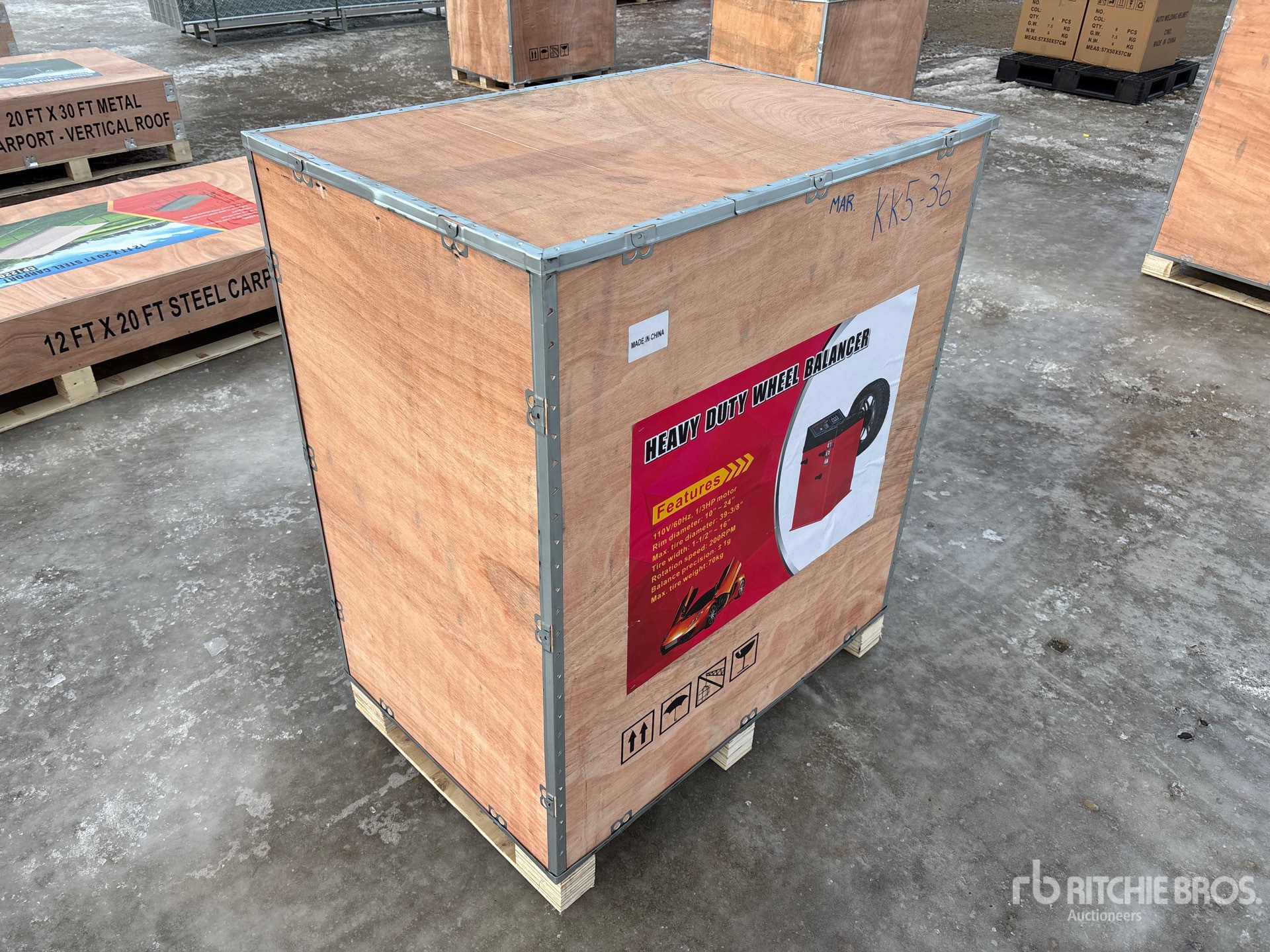 General Appearance with Picture, Right Front Corner