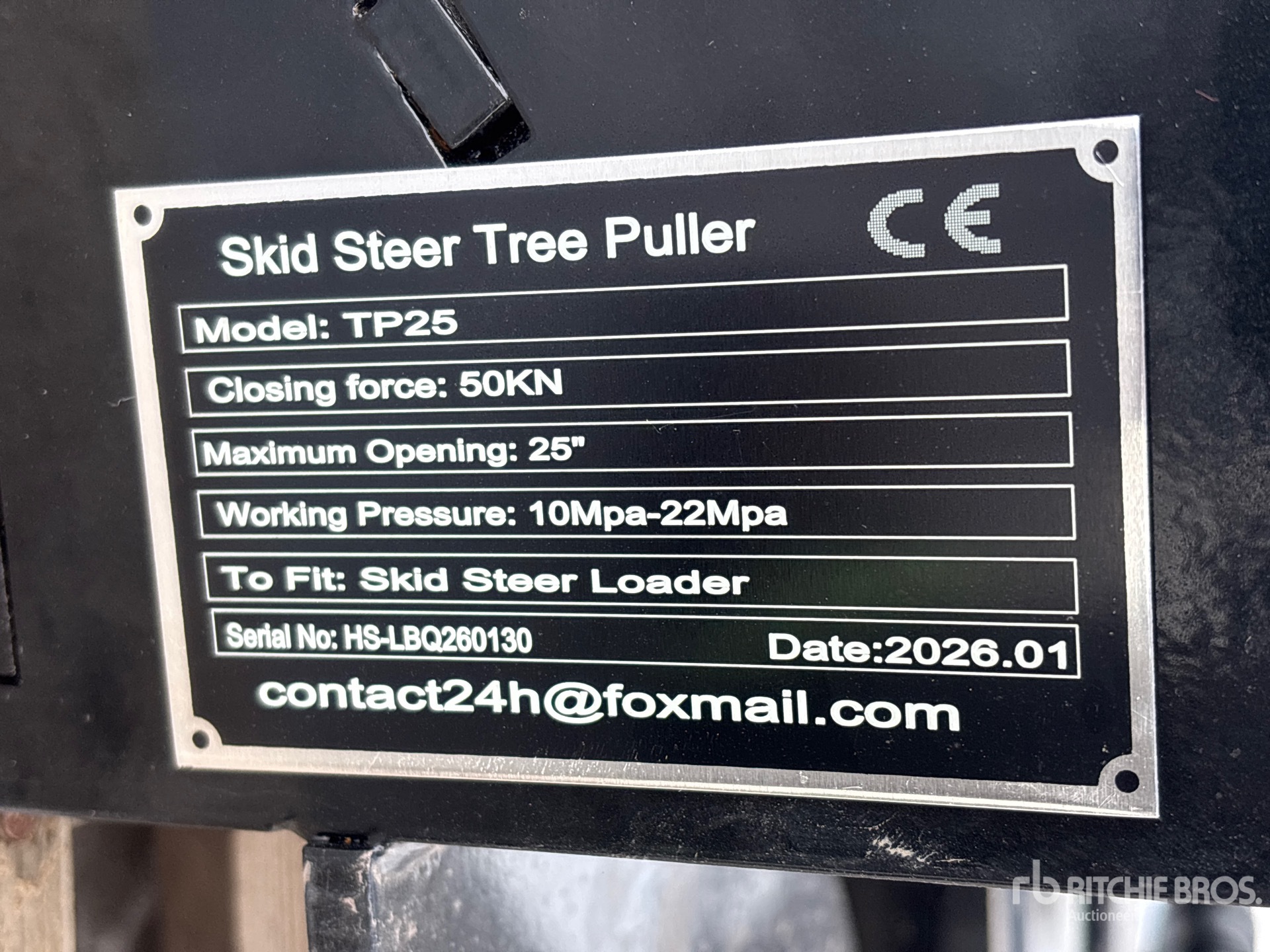 General Appearance with N.º de serie/VIN