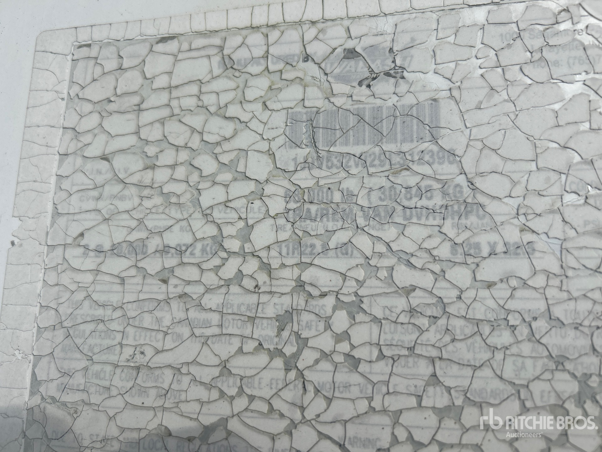 General Appearance with Numero seriale/numero d’identificazione del veicolo (VIN)