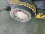 Chassis with Left Front Tire