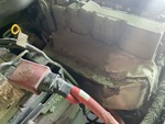 Engine with Oil Leaks