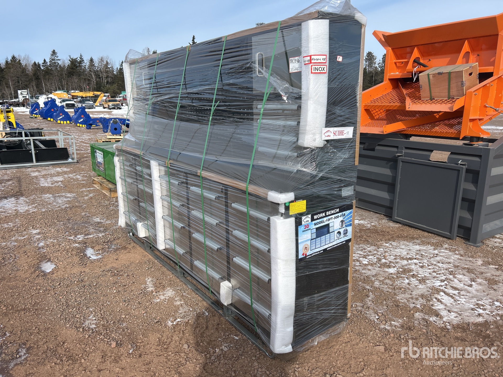 General Appearance with Picture, Left Front Corner