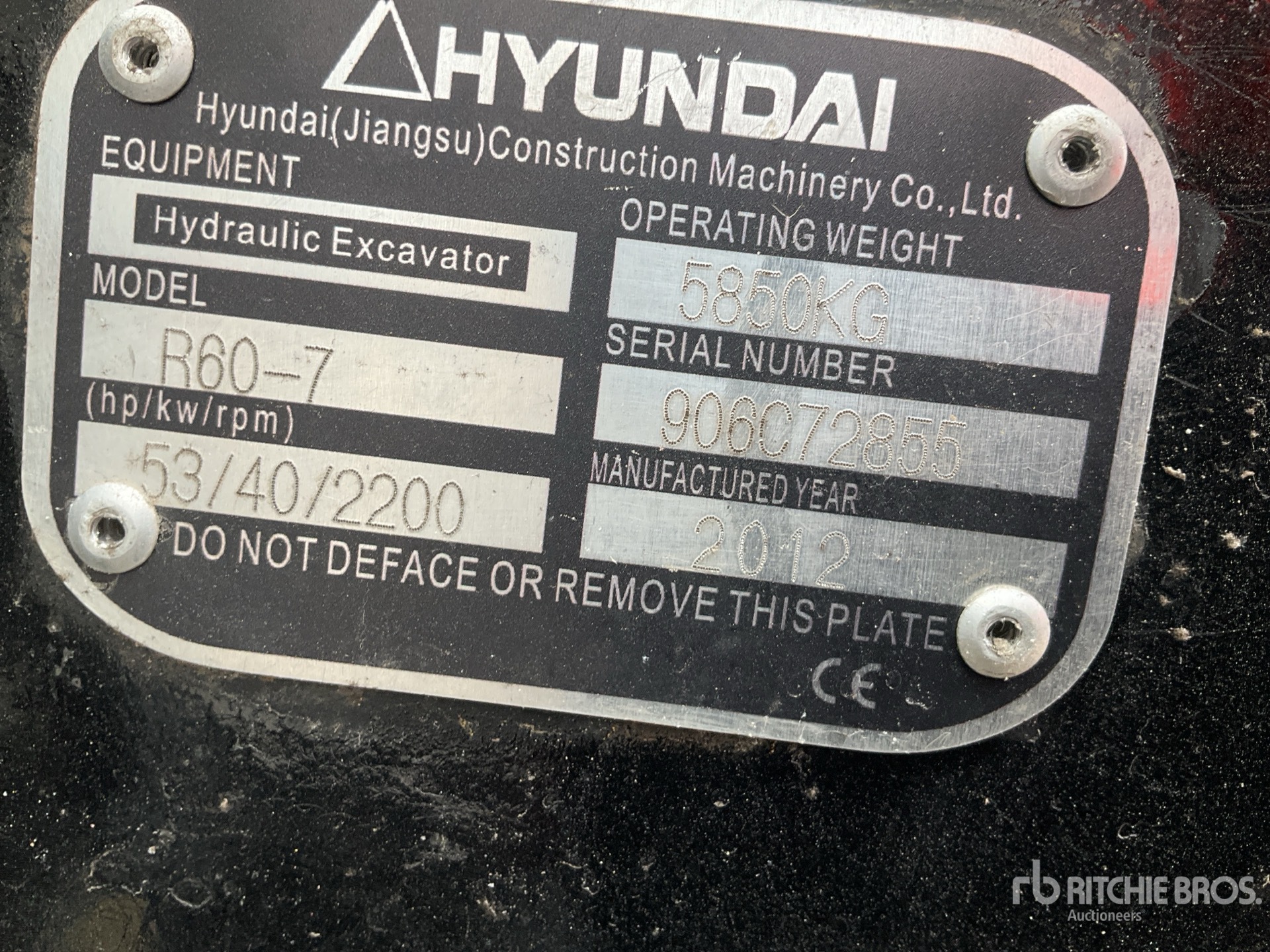 General Appearance with Numéro de série/Numéro d'identification du véhicule automobile