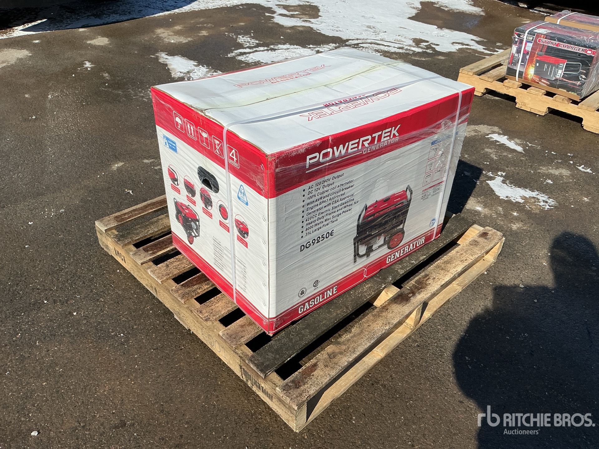 General Appearance with Picture, Left Rear Corner