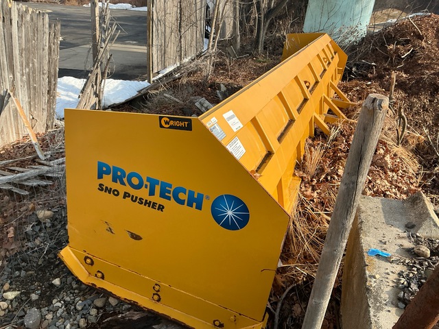 Pro Tech SP20L 20 ft 1 Way Snow Pusher - Fits Wheel Loader