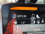 General Appearance with Hour Meter / Odometer