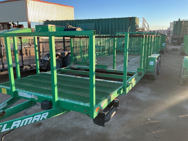 2018 Lamar XP832023 20 ft T/A Trash Utility Trailer