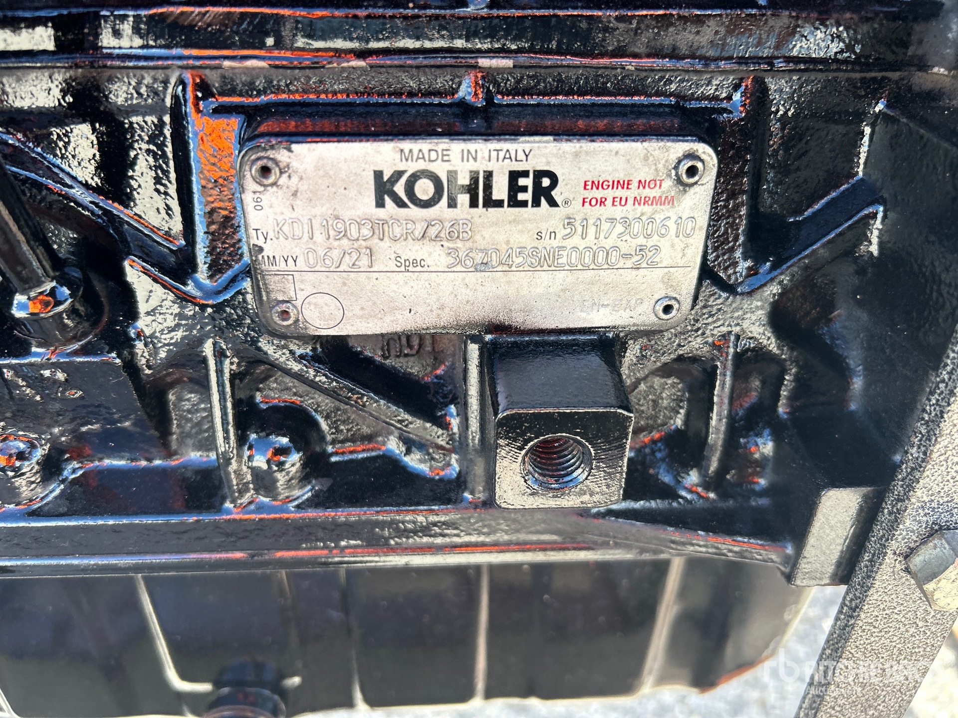 General Appearance with Numero seriale/numero d’identificazione del veicolo (VIN)