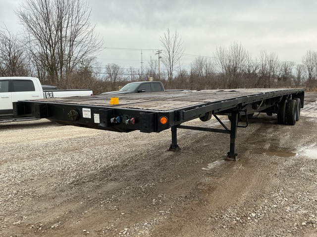 2008 Great Dane 45 ft T/A Flatbed Trailer