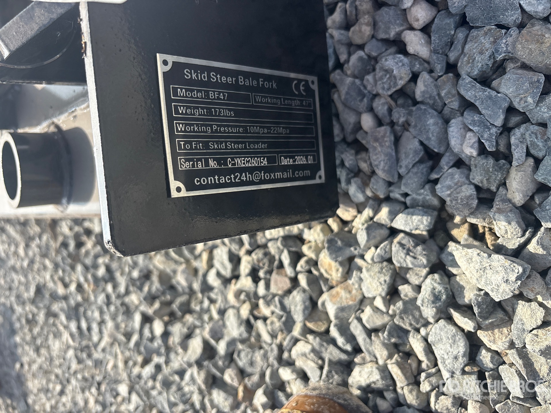 General Appearance with N.º de serie/VIN