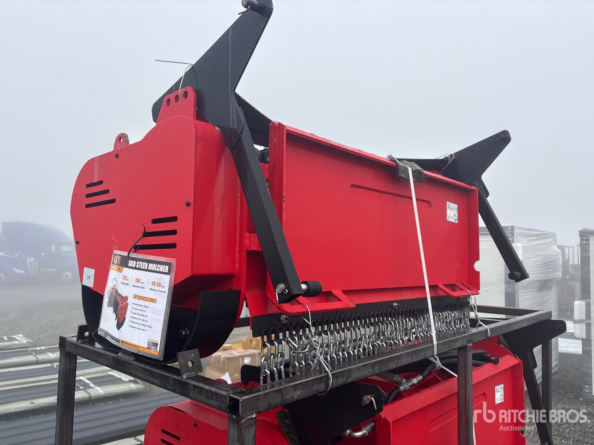 General Appearance with Picture, Left Rear Corner