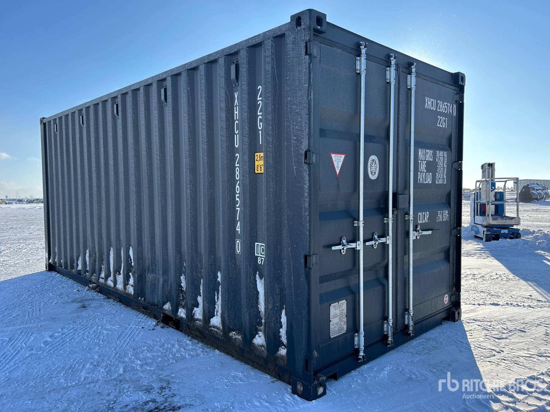 General Appearance with Picture, Right Front Corner